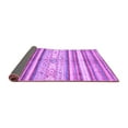 thumbnail image 2 of Ahgly Company Indoor Square Abstract Purple Modern Area Rugs, 8' Square, 2 of 4