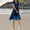 *Blue 02, variant on ClodeEU Womens Summe Ruffle Sleeve V Neck Flowy Dress,Boho Flared Trendy Midi Dress Black 01,Womens Plus S