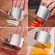 thumbnail image 5 of Stainless Steel Finger Guardsknife Cutting Finger Protector Kitchen Finger Protector Cutting Protector Knife Guard Chef Safe Slice Tool For Kit, 5 of 5