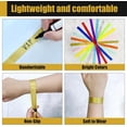 thumbnail image 3 of 100 Pcs Cloth Event Wristband, Disposable Wristbands for Events, Colored Wristbands Events,for Lightweight Concert,Club Entrance Wrist Strap Party Wristband Event(Color : Gold), 3 of 14