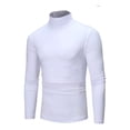 thumbnail image 3 of Playera Slim Fit Hombre Caballero Cuello Tortuga Camisa 3pcs, 3 of 8