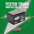 thumbnail image 4 of Interstate Batteries 12V 12Ah Battery (F1 Terminal) SLA AGM VRLA Rechargeable Replacement for APC, UPS Backup Systems, Emergency Lighting, Medical Devices, General Purpose (SLA1105), 4 of 6