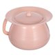 thumbnail image 1 of Orinal infantil de plástico portátil con tapa para niños, ideal para el hogar, camping, coche y viajes (rosa)., 1 of 7