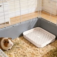 thumbnail image 5 of Multi-Pet Litter Trapping Pedal Grid Litter Box Mat Elevated Step Platform for Cats Hamsters Guinea Pigs Rabbits Waterproof Anti-Tracking Pad Easy Clean Indoor Pet Cage Supplies Beige, 5 of 6