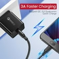 thumbnail image 3 of Micro USB Cable 3A Fast Charging USB Charger Cable Mobile Phone Charging Cable for Xiamo Huawei HTC Android USB Wire Matal Silver_23 2m, 3 of 7