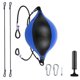 thumbnail image 5 of Bolsa de boxeo de doble extremo, de cuero sintético, para reacción. Negro Azul, 5 of 9