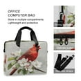 thumbnail image 4 of 16" Laptop Briefcase for Work Travel Laptop Shoulder Bag Carrying Handbag Laptop Case Beautiful Red Bird, 4 of 8