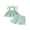 Green, variant on BemeyourBBs Toddler Baby Girl Summer Clothes Cute Infan Baby Girls Summer 2 Piece Outfit 6 12 18 24 Months 2 3 4 Years Strap Tie-up Striped Layered Camisole TankTop with Shorts Set