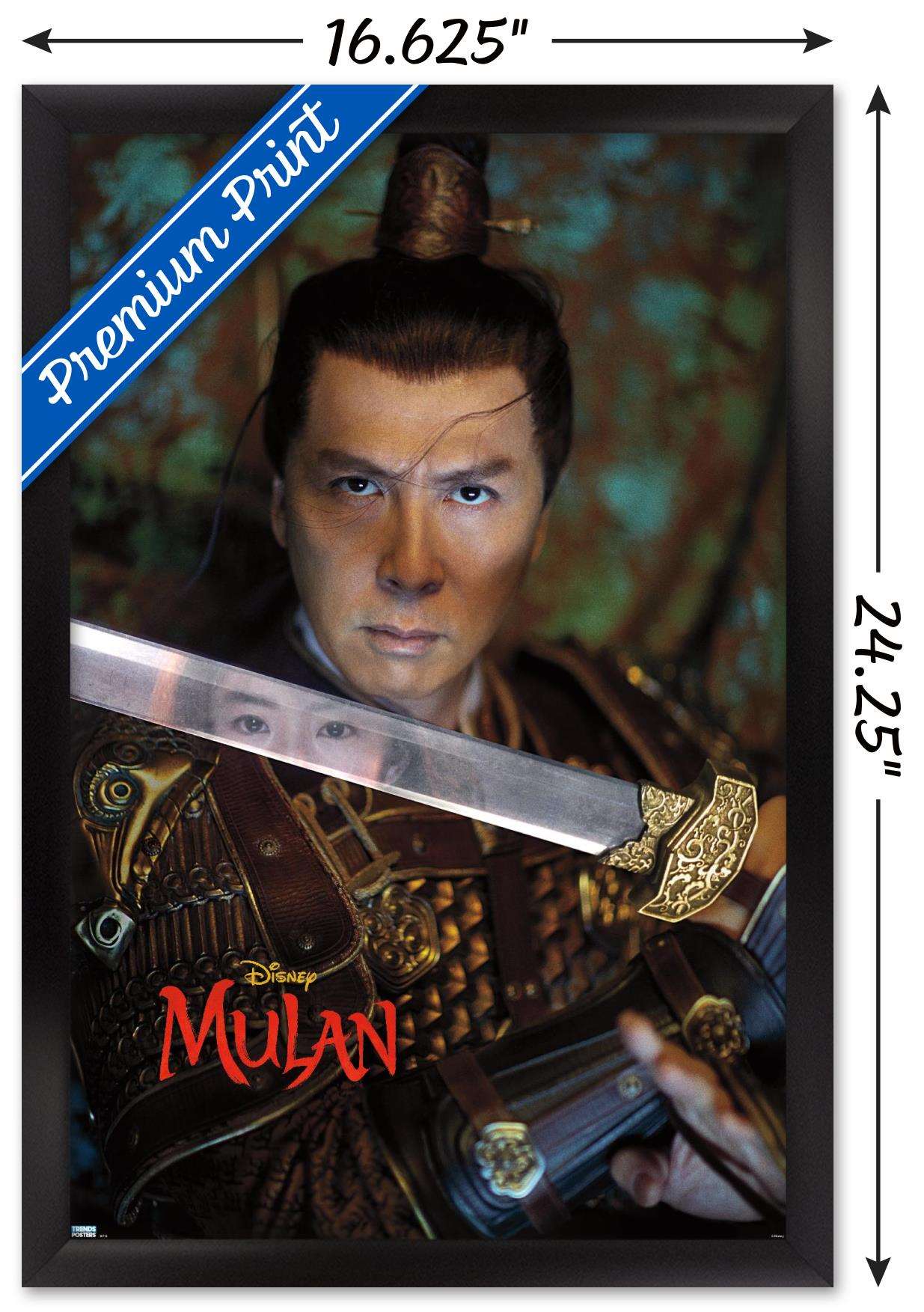 Disney Mulan - Commander Tung Wall Poster, 14.725" x 22.375", Framed