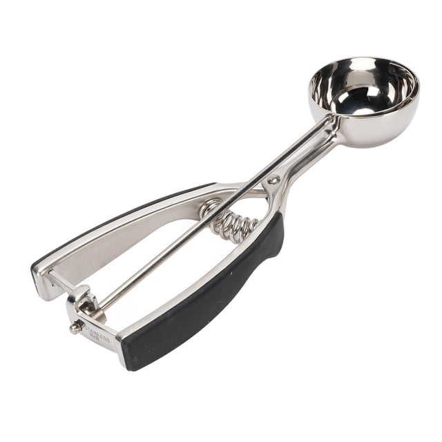 Stainless Steel Cookie Scoop, Comfortable Grip Small Cookie Scoop Multifunctional Quick Release 55mm for Kitchen