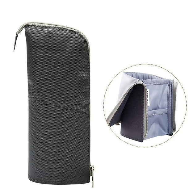 Large Capacity Pencil Case Flat Pencil Pouch Sturdy Pen Box Wide