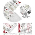 thumbnail image 2 of FMSHPON Beautiful Christmas Tree Xmas Christmas Tree Skirt Stand Mat for Holiday Party Decoration Indoor Outdoor 36 inches, 2 of 6