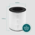thumbnail image 2 of Homedics Total Clean 3-in-1 HEPA-Type Air Purifier Filter Replacement, 3-in-1, MERV 11, 2 of 7