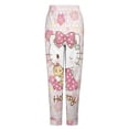 thumbnail image 3 of Hello Kitty Womens Comfy Pajama PJ Pants Lounge Pants Sleepwear Drawstring PJ Bottoms Pants, 3 of 7
