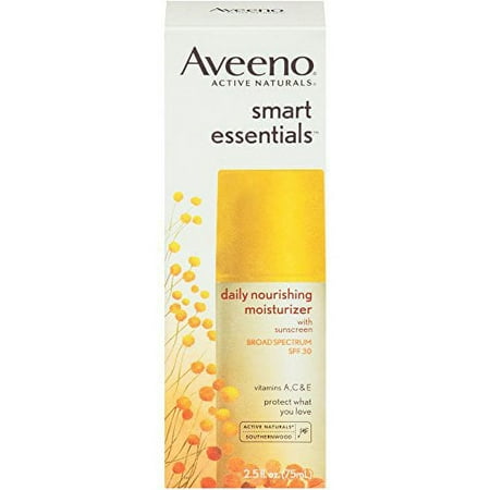 2 Pack - Aveeno Smart Essentials Daily Nourishing Moisturizer, 2.5 Oz Each