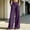Purple, variant on Wide Leg Dress Pants for Women High Waisted office Work Trousers Business Casual Slacks Flowy Palazzo Pant Khaki XL(XL)
