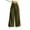 Green, variant on Comdrip Casual Pants for Women Pants for Women Corduroy Wide Leg Culottes Bottoms Work Trousers Loose Fit Casual Elastic Waist High Waisted Trousers Women Beige L