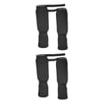 thumbnail image 4 of Sonducket Protector de piernas Calcetines para pies respetuosos con la piel Equipo de protección profesional ligero Equipo de boxeo Karate Negro S 2piezas, 4 of 6