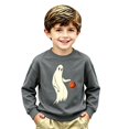 thumbnail image 4 of Gyexs Halloween Shirts for Girls Fall Winter Clothes, Funny Cool Printed, Themed Party Activewear, 4 of 4