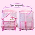 thumbnail image 2 of Cuna Corral Mecedor Starkids S12-7 Con Cambiador Rosa, 2 of 5