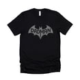 thumbnail image 4 of DadMan Shirt for Men Funny Dad T-Shirt with Gray Bat Graphic Black Shirt Adult Large, 4 of 5