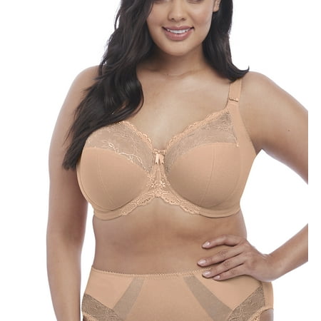 

Women s Elomi Best EL4440 Meredith Underwire Banded Stretch Cup Bra (Sahara 36FF)