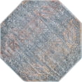 thumbnail image 2 of Rugs.com Newport Collection Rug – 4' Octagon Multi Medium Rug Perfect For Living Rooms, Kitchens, Entryways, 2 of 9
