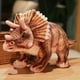 thumbnail image 2 of Muñeco de dinosaurio de peluche Triceratops, 38 cm, dibujos animados suaves, 2 of 2