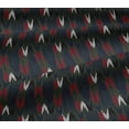 thumbnail image 5 of oneOone Viscose Jersey Fabric Arrow Ikat Print Fabric BTY 60 Inch Wide, 5 of 5