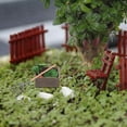 thumbnail image 2 of 1 Set Simulation Farm Tool Toy Farm Scene Toy Feed Set Farm Scene Model With Bale Straw Fork Mower Brush Carrots Miniature Scene Cake Toppers, 2 of 6