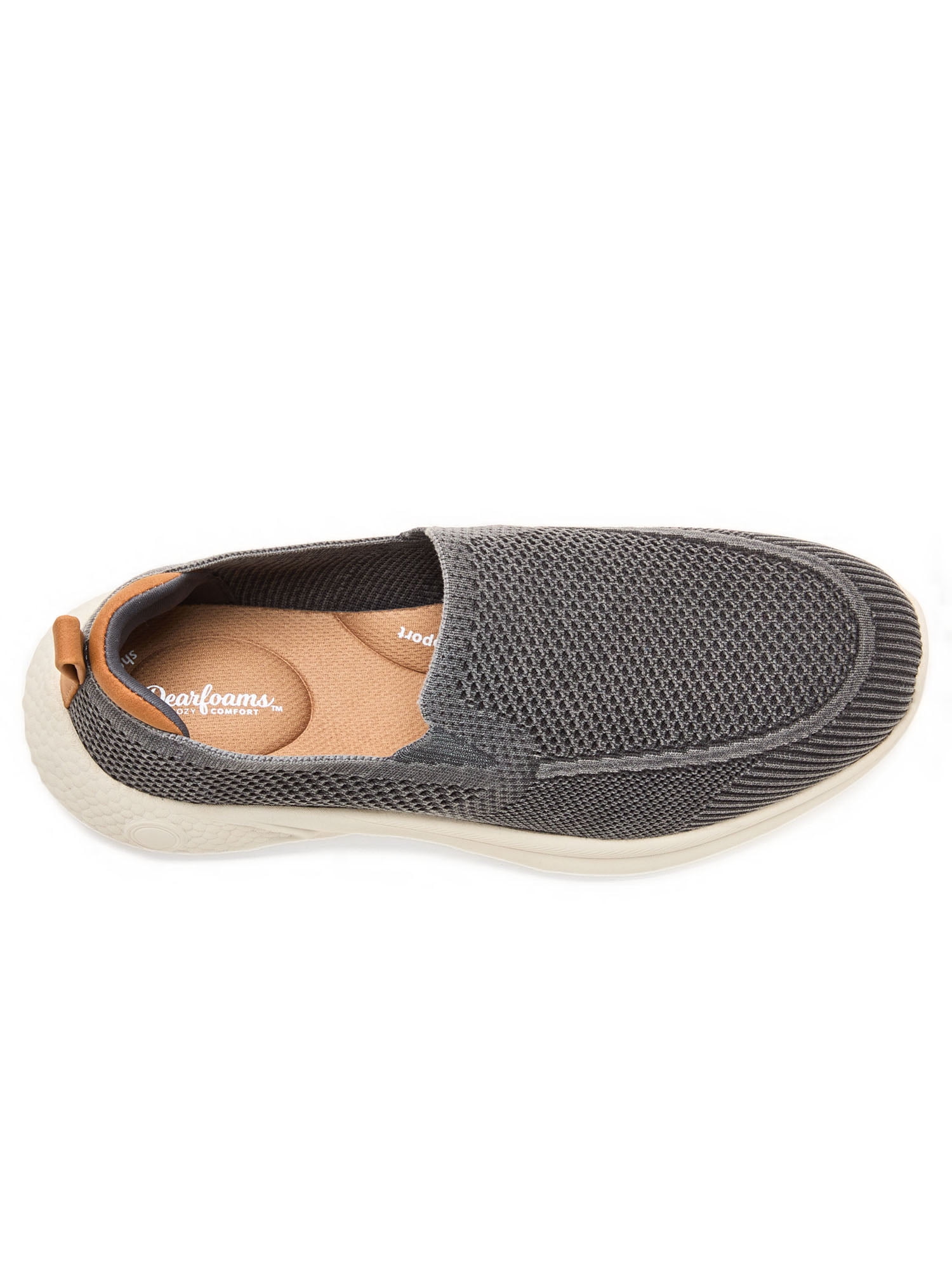 Dearfoams Cozy Comfort Men's Sport Knit Slip-On Shoes
