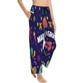 thumbnail image 3 of Kdxio Women's Comfy Stretch Happy Mardi GrasPrint Drawstring Pajama Pants-XX-Large, 3 of 9