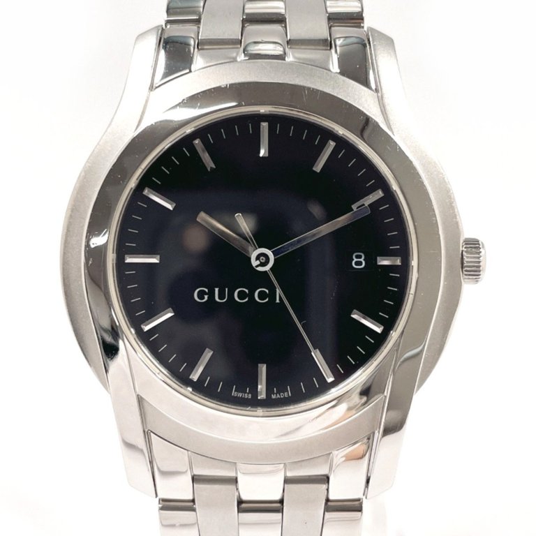 Pre-Owned GUCCI G-Class 5500XL Watch Stainless Steel  display picture 3