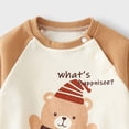 thumbnail image 6 of mgoYE Unisex Baby Girls Boys Infant Toddler Long Sleeve T-Shirts,Graphic Cartoon Cute Animals Print Comfort Crewneck Tee(Khaki,3-4 Years), 6 of 6