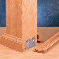 thumbnail image 2 of Kit de montaje para poste newel con escuadras de roble Rockler, 2 of 2