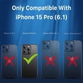 thumbnail image 4 of Funda MYBAT Lunar lite con MagSafe para iPhone 15 PRO - Violeta, 4 of 9