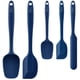 thumbnail image 1 of Juego de espátulas HOTEC de goma de silicona apta para uso alimentario, color azul clásico, 1 of 7