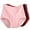 Underwear/panties for women plus size-Hot Pink, variant on Underwear for Women High Waist 3PC Women's Plus Size XL-6XL Solid Color High Waist Leak Proof Short Underwear Shorts Pink XXXL
