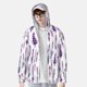 thumbnail image 2 of Fotbe Lavender Flowers Chaqueta con Protección Solar UPF 50+ para Hombre y Mujer, Camisa con Capucha y Bolsillos-Small, 2 of 7