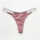 thumbnail image 3 of WILLBEST Ropa Interior Mujer Mujeres Ropa Interior Sólida V String Tanga Panty Lencería, 3 of 7