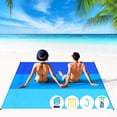 thumbnail image 1 of Manta de playa BYDOLL, 305 x 274 cm, impermeable y resistente a la arena, 1 of 7