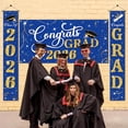thumbnail image 7 of 3Pack Graduation Decorations Class of 2026,Congrats Grad 2026 Backdrop Banner and Hanging Porch Signs,Blue Gold Graduation Party Supplies for High School College Party,Photography Props, 7 of 7