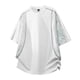 thumbnail image 4 of Blusa de Manga Corta Impresa Casual Suelto Deportes Respirable Hielo-Seda de Mitad de Manga Cuello Redondo Top Blusas de Manga Corta Top, 4 of 9