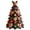 A, variant on DIY Quilted Christmas Tree Kit – Handmade Fabric Holiday Tabletop Tree Decor, Holly & Classic Christmas Motif Patchwork Craft Set