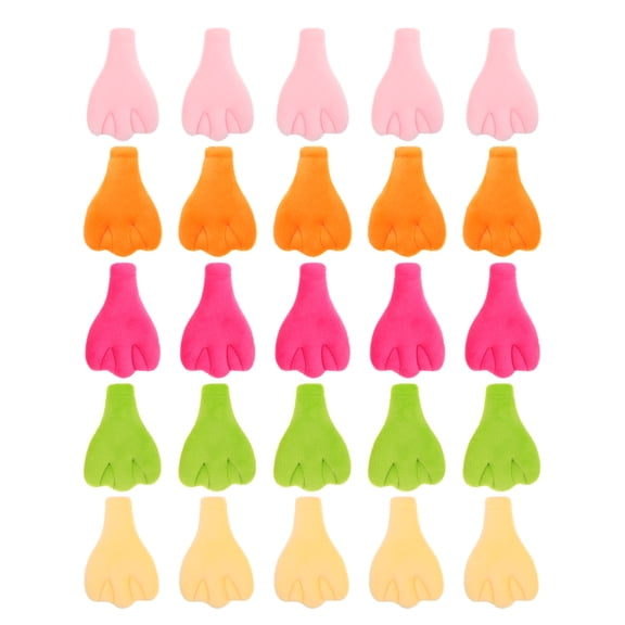 25-Piece Plush Animal Craft Kit with Soft Toy Supplies, Cute Stuffed Animals & Colorful Accessories for Plush Making