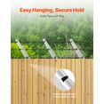 thumbnail image 4 of VEVOR Barbed Wire Arm 10Pack 12.2 in Galvanized Steel Fence Extender Surface Mounted, 4 of 9