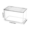 thumbnail image 3 of Hovmgk Transparent Mask Storage Box, Acrylic Cosmetic Organizer for Office Supplies, Desktop Storage Solution with Clear Visibility, Multi-Sized Storage for Documents, Makeup & Office Items, 3 of 6