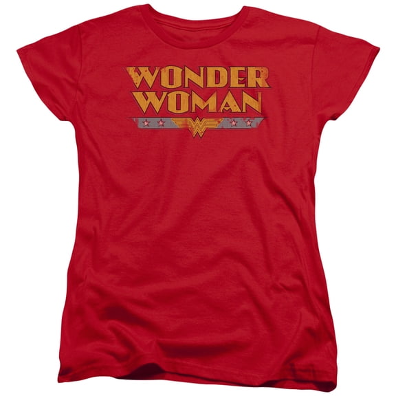 Dc - Wonder Woman Logo - Women's Short Sleeve Shirt - Small