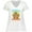 AA-White, variant on Inktastic Kauai Hawaii Vacation Tiki Women's Plus Size V-Neck T-Shirt
