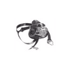 MSA Small Black silic Advantage 420 Half Mask Facepiece Twin Port Air Purifying Respirator With ComforTop Headband